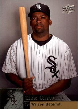 #993 Wilson Betemit - Chicago White Sox - 2009 Upper Deck Baseball
