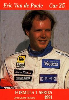 #99 Eric Van de Poele - Modena Team SpA - 1991 Carms Formula 1 Racing