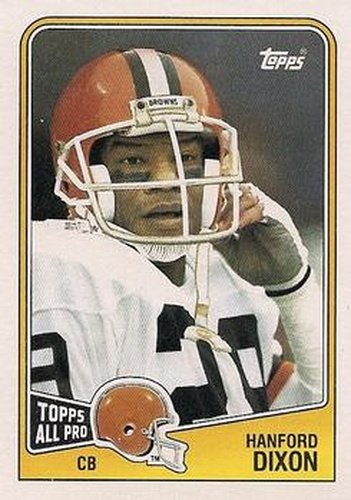 #99 Hanford Dixon - Cleveland Browns - 1988 Topps Football