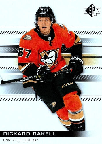 #99 Rickard Rakell - Anaheim Ducks - 2019-20 SP Hockey