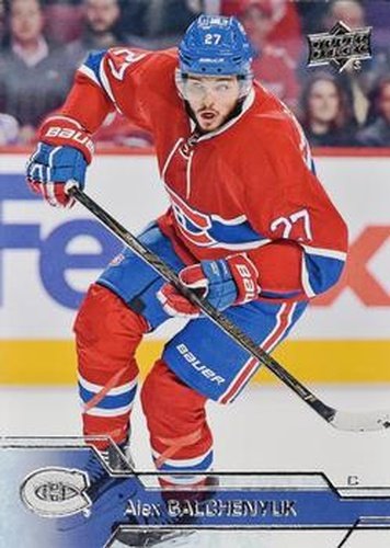 #99 Alex Galchenyuk - Montreal Canadiens - 2016-17 Upper Deck Hockey