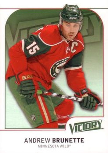 #99 Andrew Brunette - Minnesota Wild - 2009-10 Upper Deck Victory Hockey