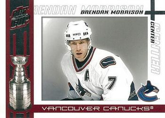 #99 Brendan Morrison - Vancouver Canucks - 2003-04 Pacific Quest for the Cup Hockey