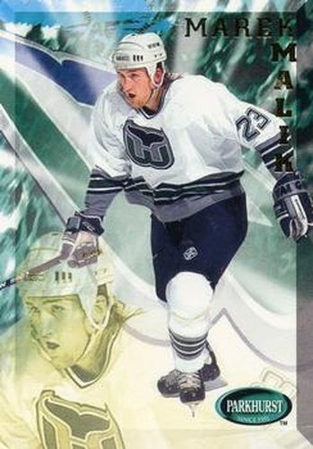 #99 Marek Malik - Hartford Whalers - 1995-96 Parkhurst International Hockey