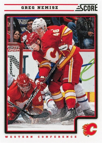 #99 Greg Nemisz - Calgary Flames - 2012-13 Score Hockey