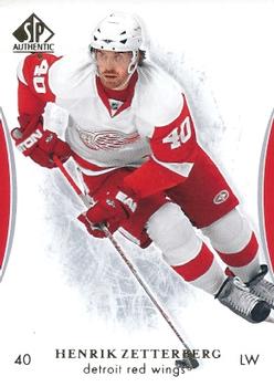 #99 Henrik Zetterberg - Detroit Red Wings - 2007-08 SP Authentic Hockey