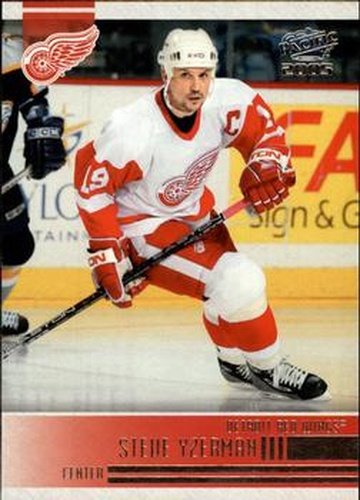 #99 Steve Yzerman - Detroit Red Wings - 2004-05 Pacific Hockey