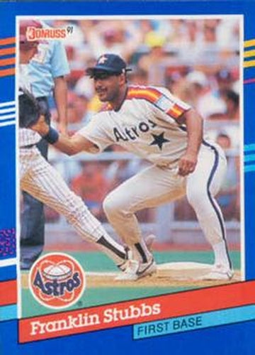 #99 Franklin Stubbs - Houston Astros - 1991 Donruss Baseball