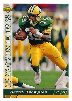 #99 Darrell Thompson - Green Bay Packers - 1993 Upper Deck Football
