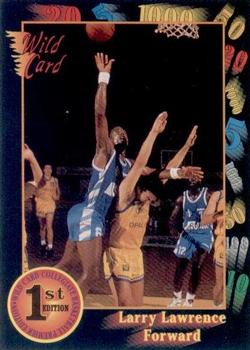 #99 Larry Lawrence - Dartmouth Big Green - 1991-92 Wild Card Basketball