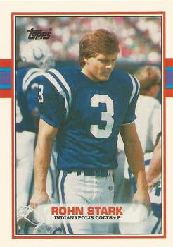 #99T Rohn Stark - Indianapolis Colts - 1989 Topps Traded Football