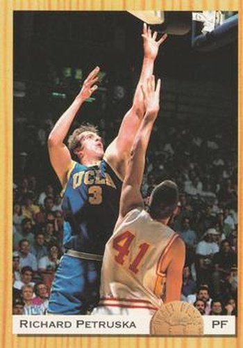 #99 Richard Petruska - UCLA Bruins / Houston Rockets - 1993 Classic Draft Picks Basketball