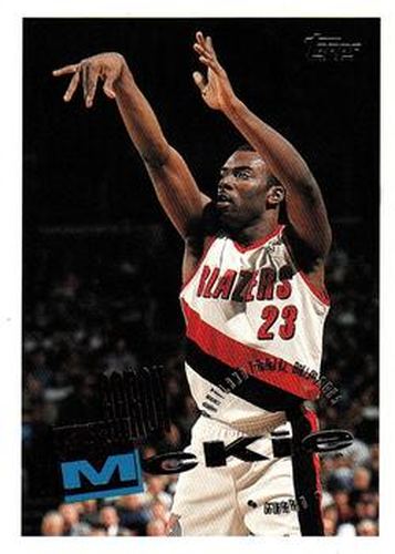 #99 Aaron McKie - Portland Trail Blazers - 1995-96 Topps Basketball