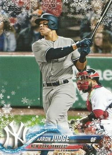 #HMW99 Aaron Judge - New York Yankees - 2018 Topps Holiday Baseball