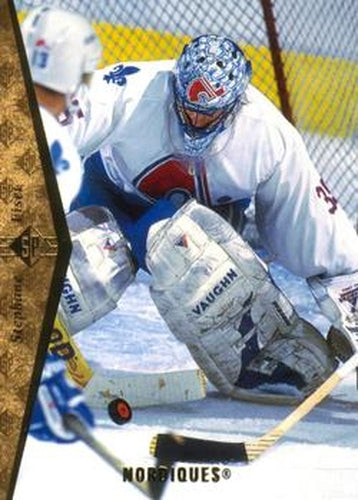 #99 Stephane Fiset - Quebec Nordiques - 1994-95 SP Hockey