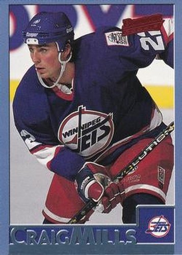 #99 Craig Mills - Winnipeg Jets - 1995-96 Bowman Hockey
