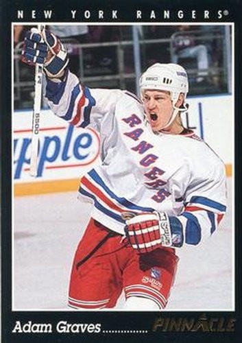 #99 Adam Graves - New York Rangers - 1993-94 Pinnacle Hockey
