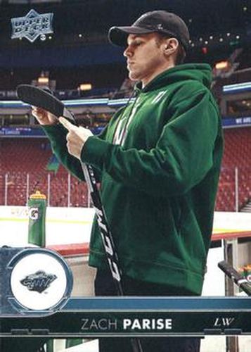 #99 Zach Parise - Minnesota Wild - 2017-18 Upper Deck Hockey