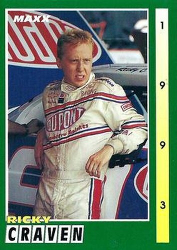 #99 Ricky Craven - J&J Racing - 1993 Maxx Racing