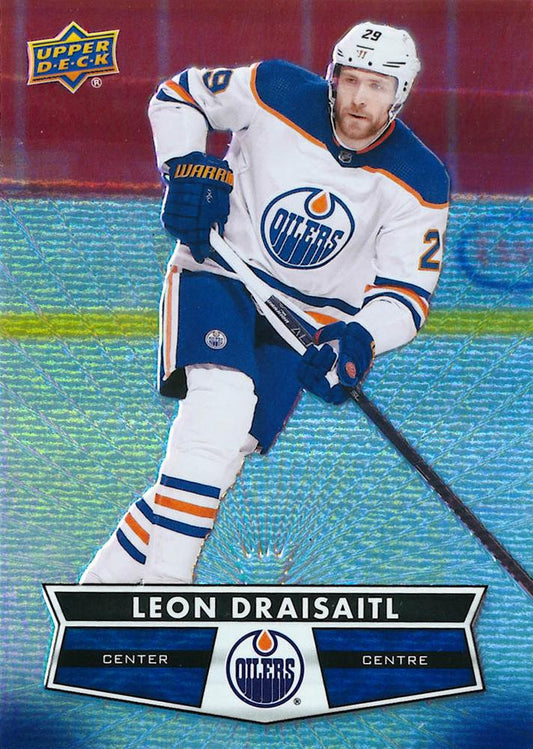#99 Leon Draisaitl - Edmonton Oilers - 2021-22 Upper Deck Tim Hortons Hockey