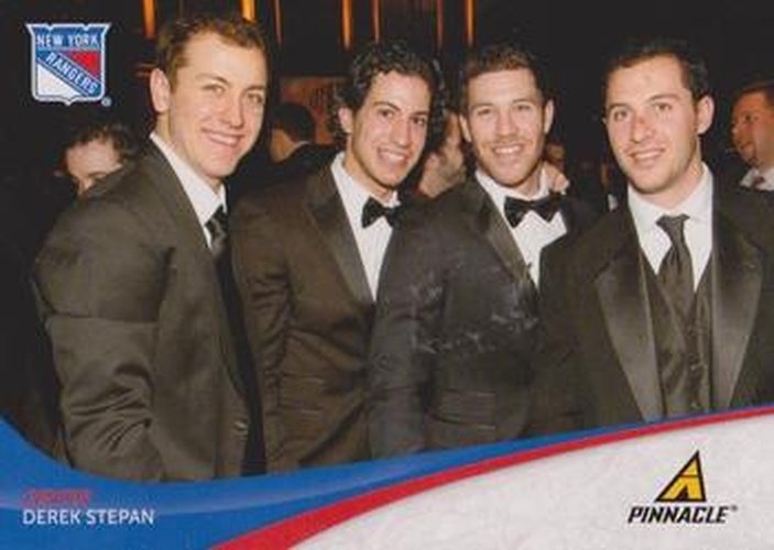 #99 Derek Stepan - New York Rangers - 2011-12 Panini Pinnacle Hockey
