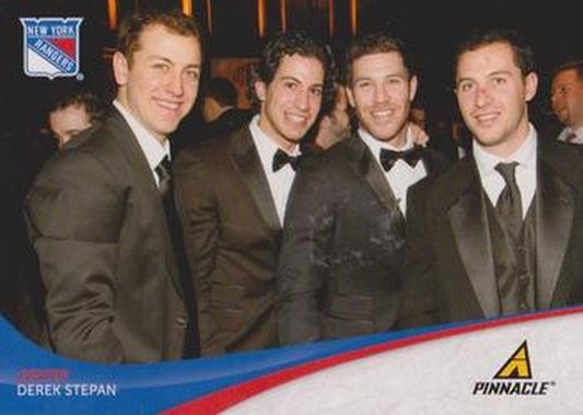 #99 Derek Stepan - New York Rangers - 2011-12 Panini Pinnacle Hockey