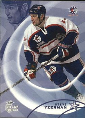 #99 Steve Yzerman - Detroit Red Wings - 2002-03 Be a Player All-Star Edition Hockey