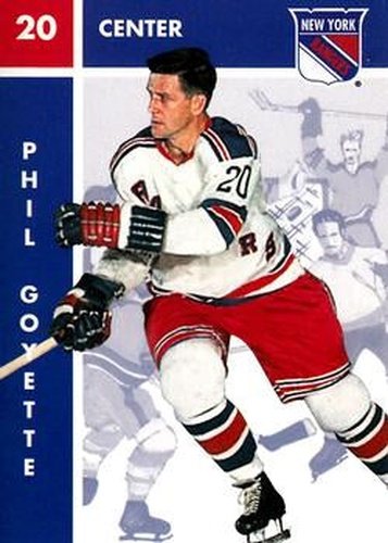#99 Phil Goyette - New York Rangers - 1995-96 Parkhurst 1966-67 Hockey
