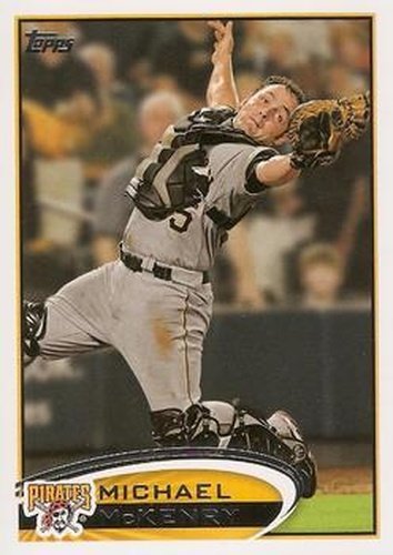 #99 Michael McKenry - Pittsburgh Pirates - 2012 Topps Baseball