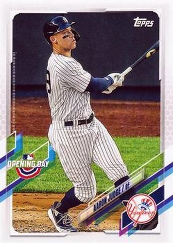 #99 Aaron Judge - New York Yankees - 2021 Topps Opening Day Baseball