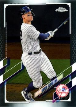 #99 Aaron Judge - New York Yankees - 2021 Topps Chrome Baseball