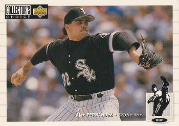 #99 Alex Fernandez - Chicago White Sox - 1994 Collector's Choice Baseball