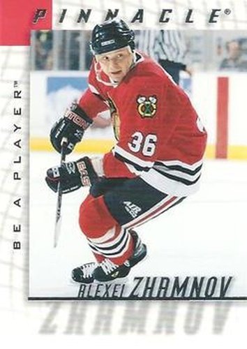 #99 Alexei Zhamnov - Chicago Blackhawks - 1997-98 Pinnacle Be a Player Hockey