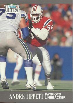 #99 Andre Tippett - New England Patriots - 1991 Ultra Football