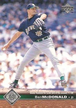 #99 Ben McDonald - Milwaukee Brewers - 1997 Upper Deck Baseball
