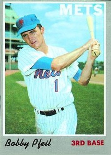 #99 Bobby Pfeil - New York Mets - 1970 Topps Baseball