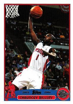 #99 Chauncey Billups - Detroit Pistons - 2003-04 Topps Basketball