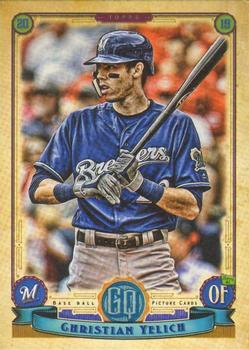 #99 Christian Yelich - Milwaukee Brewers - 2019 Topps Gypsy Queen Baseball