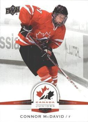 #99 Connor McDavid - Canada - 2014-15 Upper Deck Team Canada Juniors Hockey