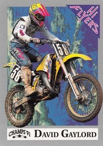 #99 David Gaylord - 1991 Champs Hi Flyers Racing