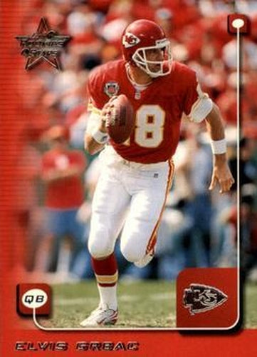 #99 Elvis Grbac - Kansas City Chiefs - 1999 Leaf Rookies & Stars Football