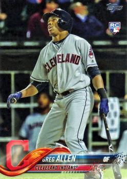 #99 Greg Allen - Cleveland Indians - 2018 Topps Baseball