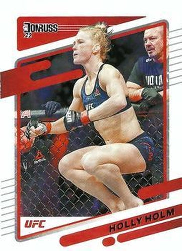 #99 Holly Holm - 2022 Donruss UFC MMA