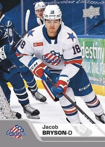 #99 Jacob Bryson - Rochester Americans - 2020-21 Upper Deck AHL Hockey