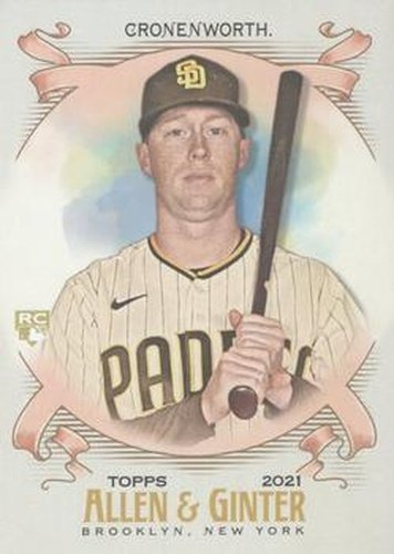 #99 Jake Cronenworth - San Diego Padres - 2021 Topps Allen & Ginter Baseball