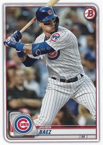#99 Javier Baez - Chicago Cubs - 2020 Bowman Baseball