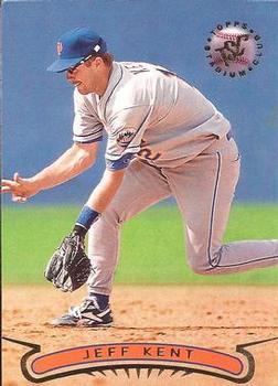 #99 Jeff Kent - New York Mets - 1996 Stadium Club Baseball