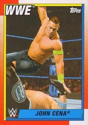 #99 John Cena - 2021 Topps Heritage WWE Wrestling