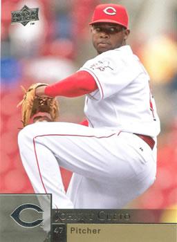 #99 Johnny Cueto - Cincinnati Reds - 2009 Upper Deck Baseball