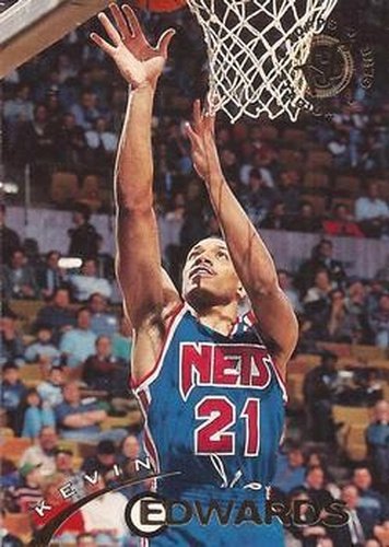 #99 Kevin Edwards - New Jersey Nets - 1994-95 Stadium Club Basketball